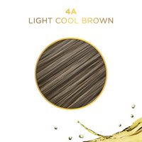 Clairol Professional Soy4plex Light Cool Brown 4A/46D Liquicolor Permanent Hair Color, 2 Oz