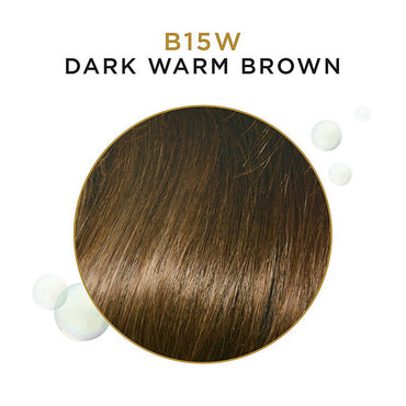 Clairol Beautiful Collection Semi Permanent Hair Color, Dark Warm Brown B15W, 3 Oz