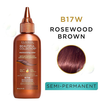 Clairol Beautiful Rosewood Brown B17W Semi-Permanent Hair Color, 3 Oz