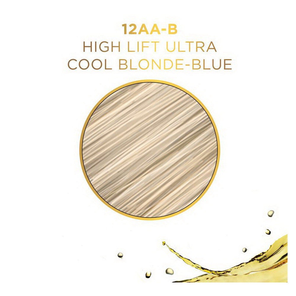 Clairol Professional Liquicolor Permanent Hair Color 12AA-B/HL B High Lift Ultra Cool Blonde Blue, 2 Oz