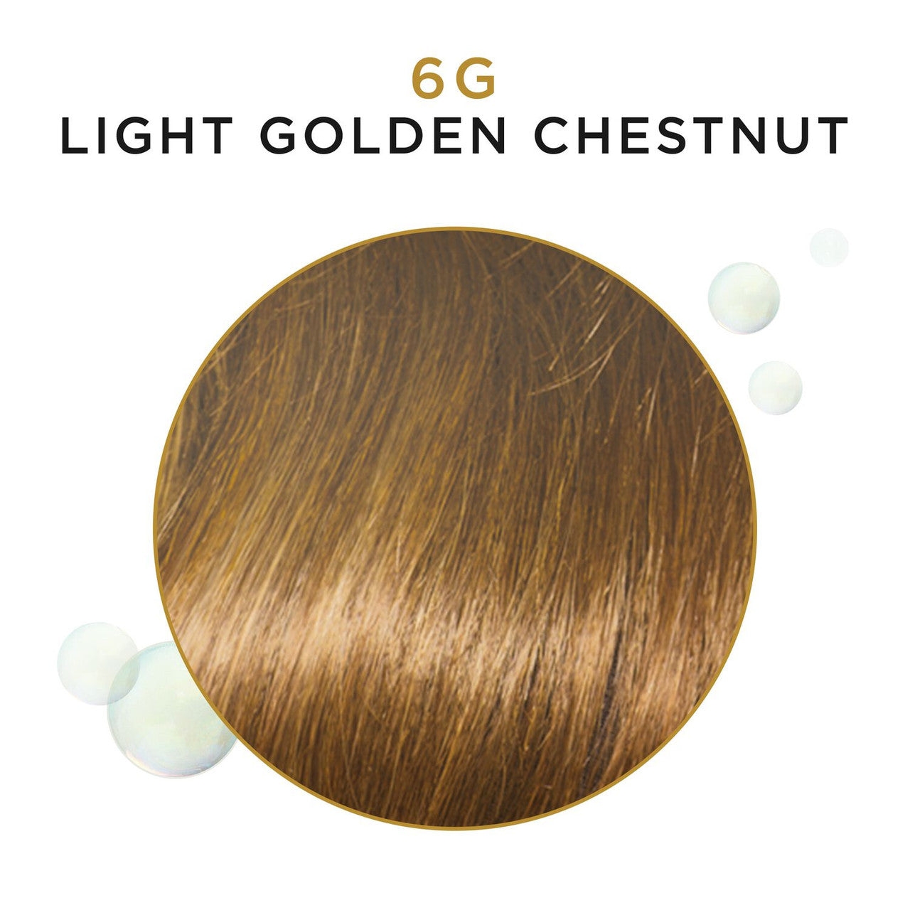 Clairol Professional Beautiful Collection Semi Permanent Hair Color 6G Light Golden Chestnut, 3 Oz