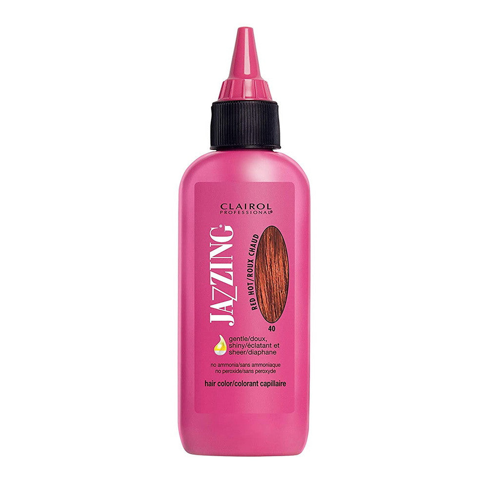 Clairol Professional Jazzing Gentle 40 Red Hot Temporary Semi Permanent Hair Color, 3 Oz