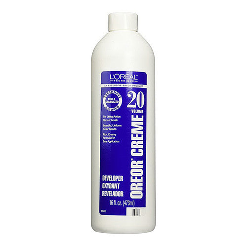 Loreal Technique Oreor 20 Hair Volume Creme Developer, 16 Oz