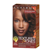 Clairol Professional Textures and Tones Permanent moisture Hair Color, 4RC Cherrywood Kit, 1 Ea