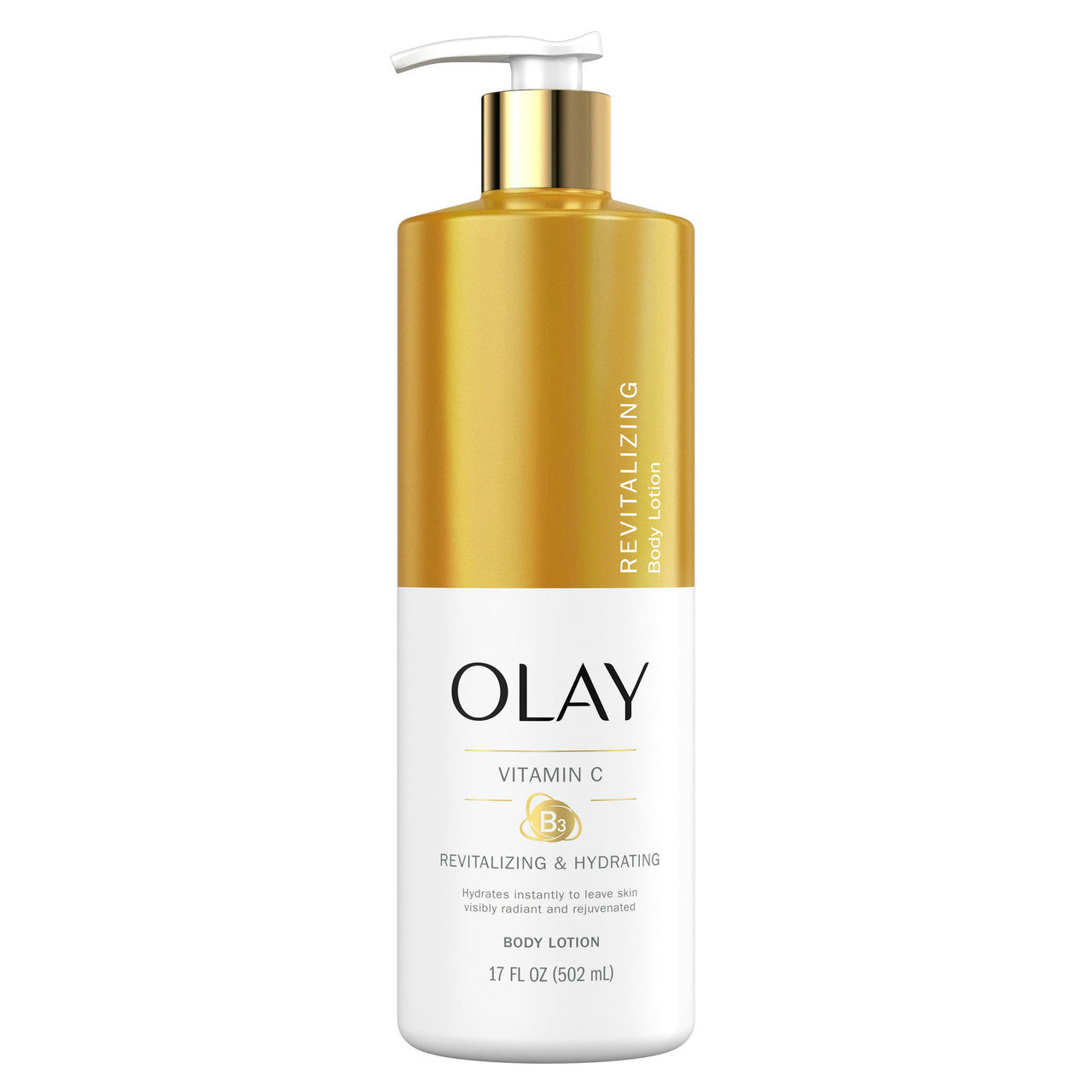 Olay Revitalizing and Hydrating Hand and Body Lotion with Vitamin C, 17 Oz