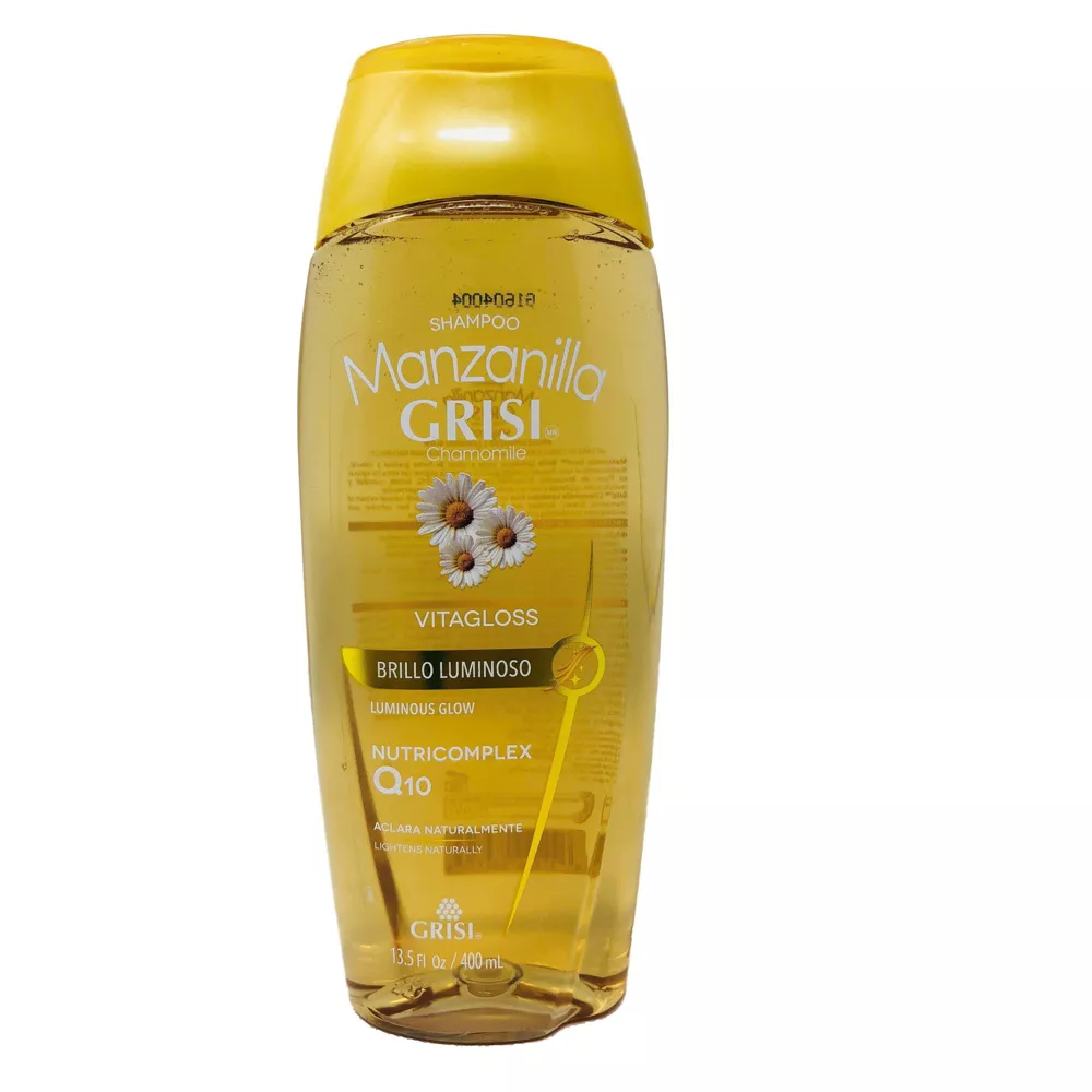 Grisi Manzanilla Chamomile Vitagloss Hair Shampoo, 13.5 Oz