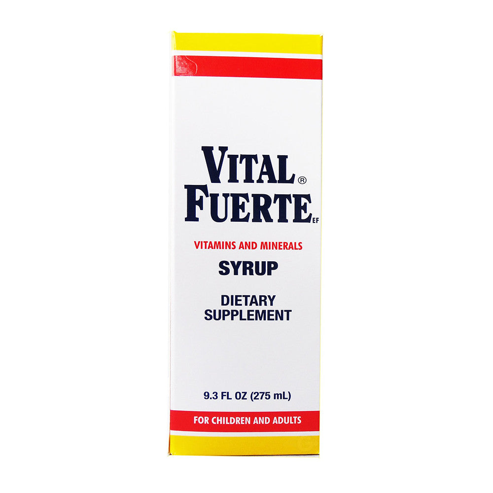 Vital Fuerte Vitamins and Minerals Antioxidant Dietary Supplement Syrup, 9.3 Oz
