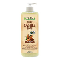 Dr. Natural Pure-castile Liquid Soap, Almond, 32 oz