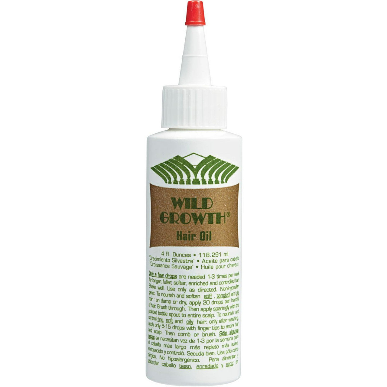 Wild Growth Hair Oil, 4 Oz