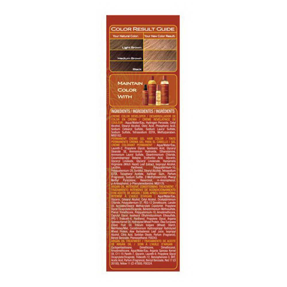 Creme Of Nature Exotic Shine Hair Color, #9.2 Light Caramel Brown, 1 Ea