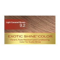 Creme Of Nature Exotic Shine Hair Color, #9.2 Light Caramel Brown, 1 Ea