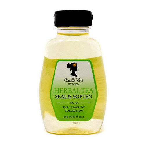Camille Rose Naturals Herbal Tea Seal and Softening Leave-In Hair Conditioner, 9 Oz