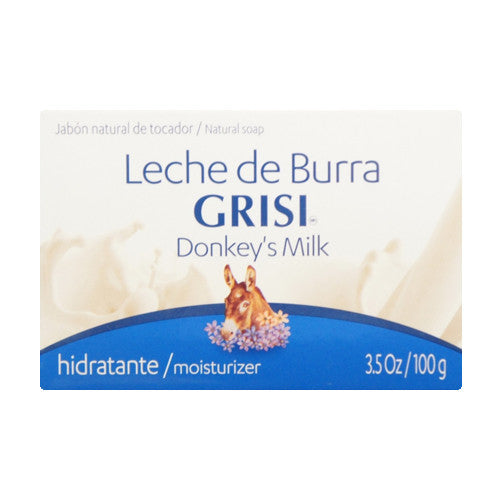 Grisi Donkeys Milk Natural Skin Moisturizer Soap, 3.5 oz