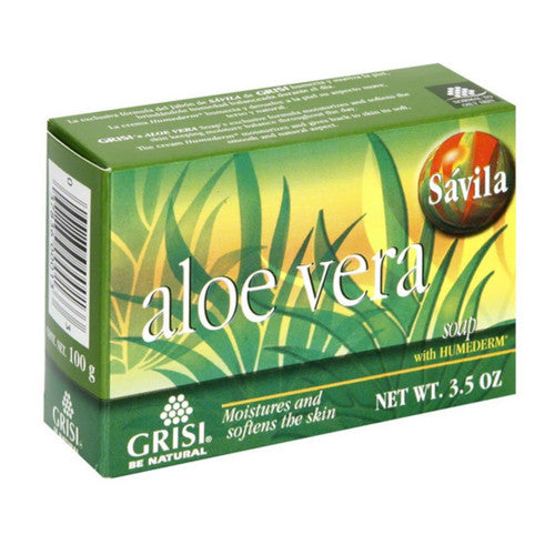 Grisi be Natural Savila Aloe Vera Soap, 3.5 Oz