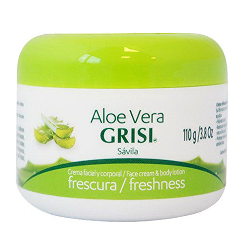 Grisi Freshness Face Cream And Body Lotion, Aloe Vera, 3.8 oz