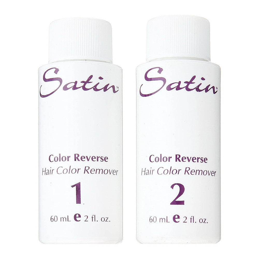 Satin Color Reverse Hair Color Remover Kit 2 Oz, 2 Ea