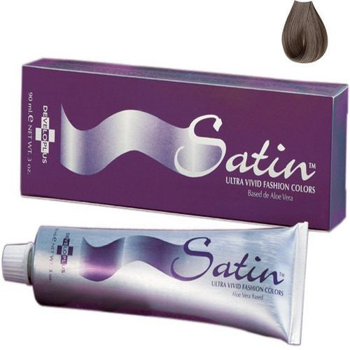 Satin Hair Color Ultra Vivid Fashion Colors 6A Light Ash Blonde, 3 Oz