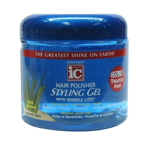 Fantasia Industries Fantasia High Potency IC Hair Polisher Styling Gel, 16 Oz