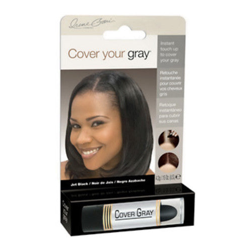 Cover Your Gray Touch Up Stick, Jet Black, 0.15 Oz