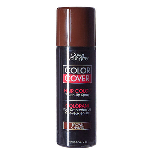 Cover Your Gray Hair Color Touch-Up Spray, Brown, 2 Oz