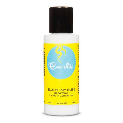 Blueberry Bliss Reparative Leave-in Hair Conditioner by Curls, 2 Oz