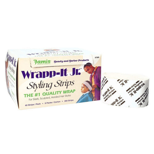 Graham Professional Beauty Wrapp-It Jr Styling Strips, White, 360 Ea
