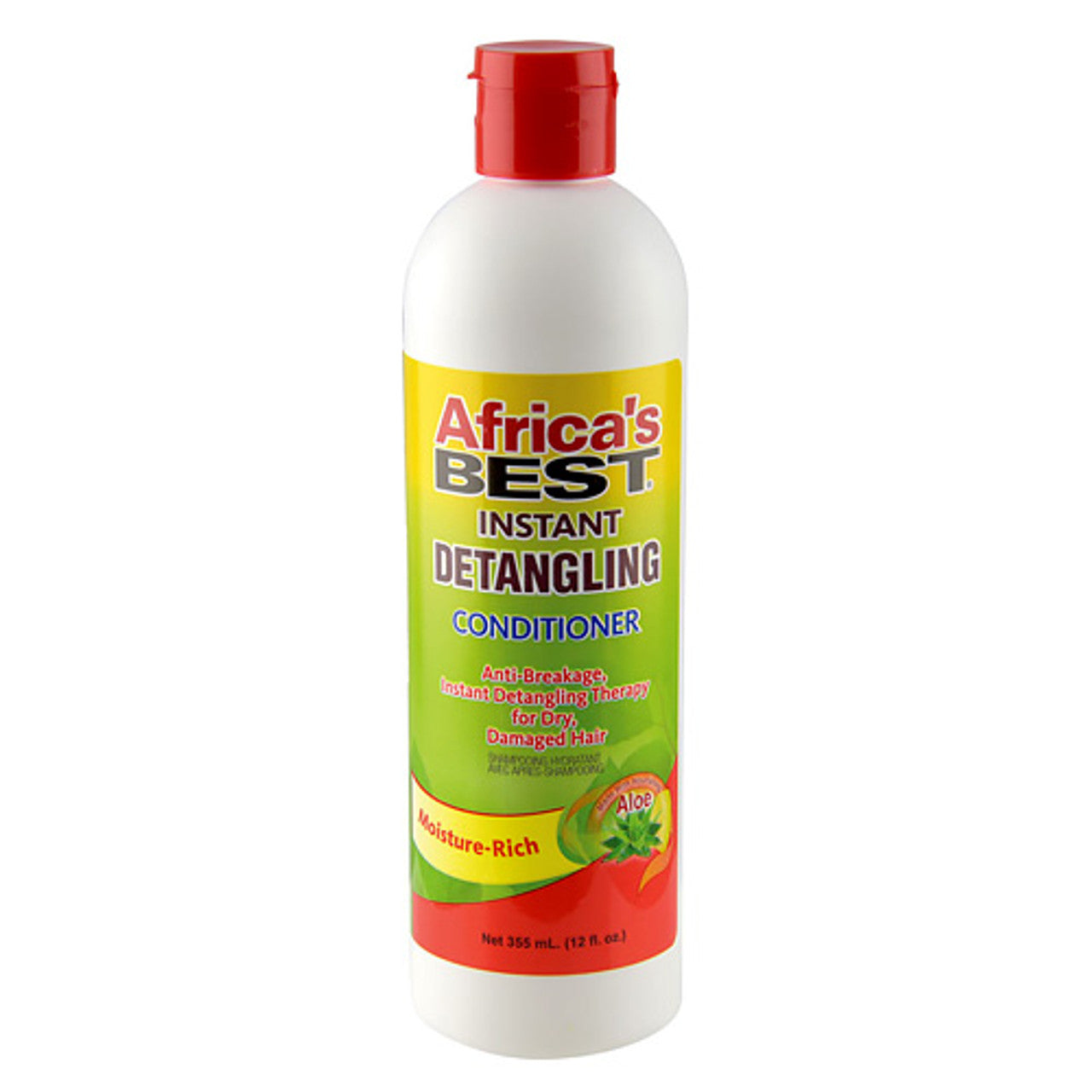 Africas Best Instant Detangling Moisture Rich Hair Conditioner 12Oz (355ml)