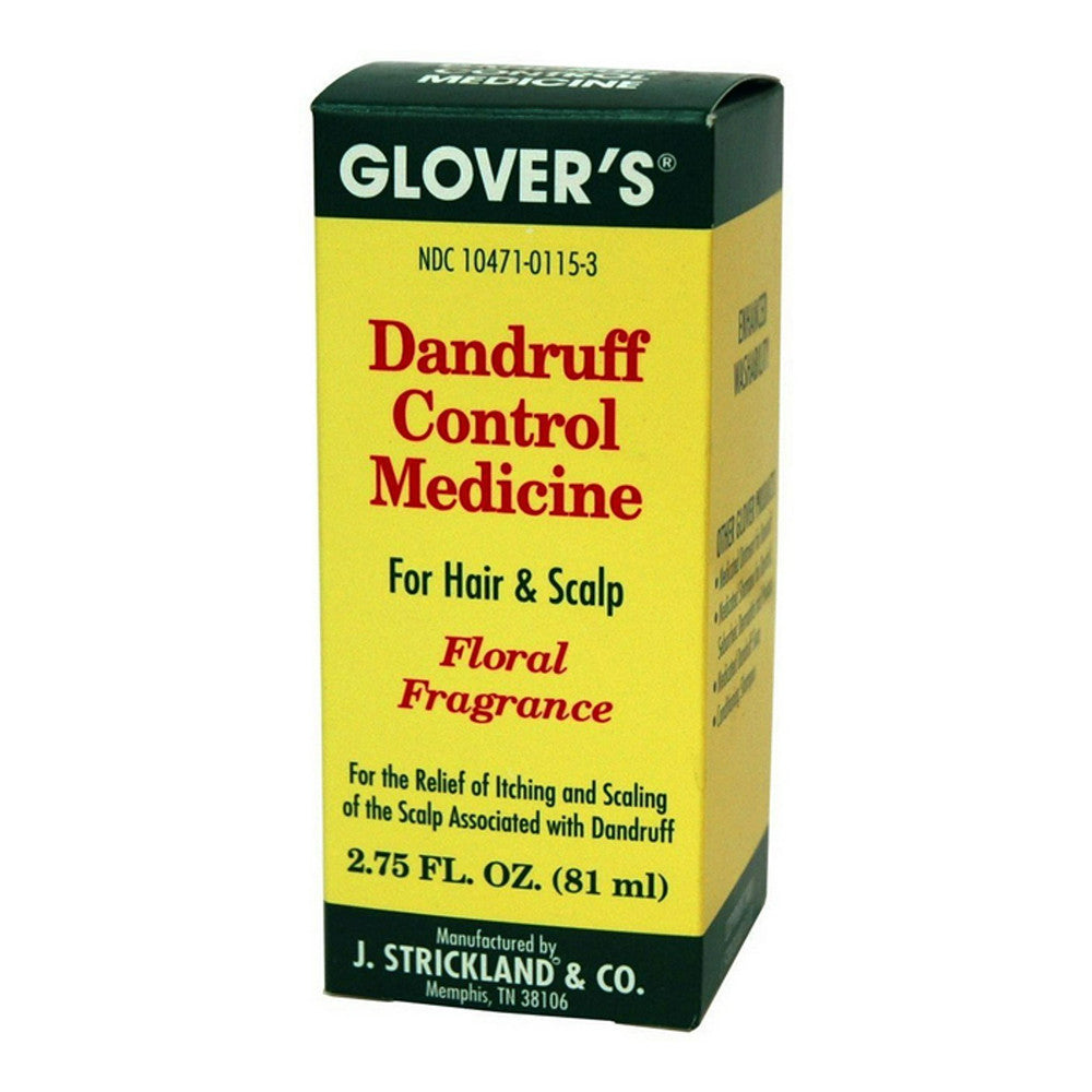 Glovers Dandruff Control Medicine Floral Fragrance, 2.75 Oz