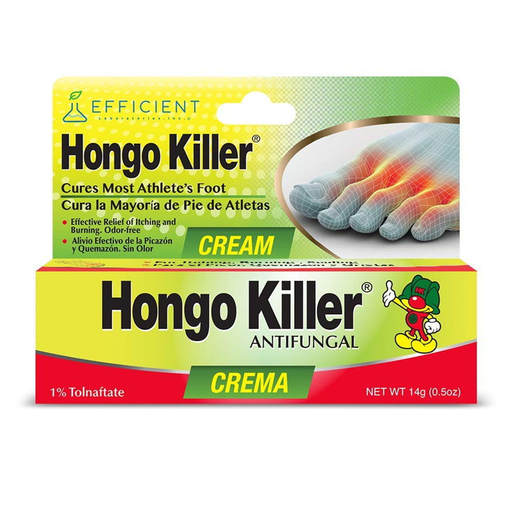 Efficient Hongo Killer Antifungal Foot Cream, 1 Oz