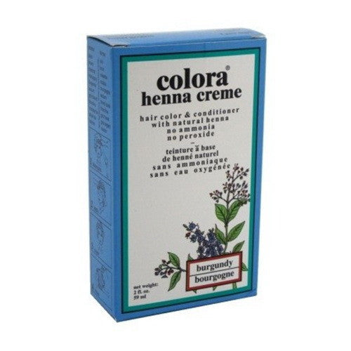 Colora Henna Creme Burgundy Hair Color, 2 Oz