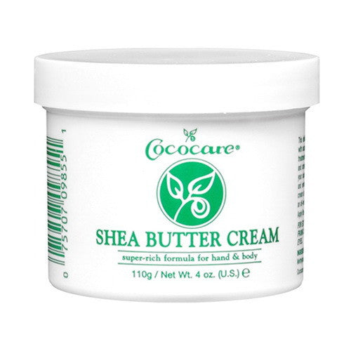 Cococare Shea Butter Cream for Hand and Body, 4 Oz