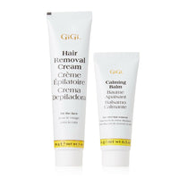 Gigi Facial Hair Removal Cream Plus Calming Balm Set, 1 Ea