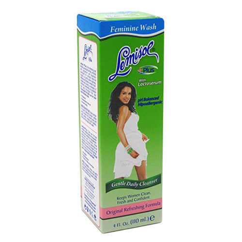 Lemisol Plus With Lactoserum Feminine Wash Gentle Daily Cleanser Original Refreshing Formula, 4 oz