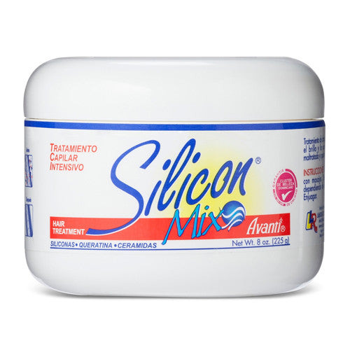 Silicon Mix Hair Treatment Jar For Damaged and Weak Hair, 8 oz