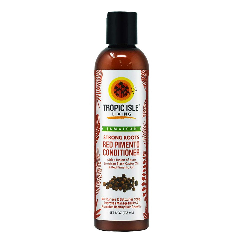 Tropic Isle Living Jamaican Strong Roots Red Pimento Conditioner, 8 Oz