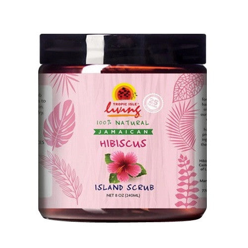 Tropic Isle Living Jamaican Hibiscus Island Body Scrub, 8 Oz