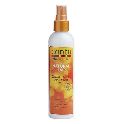 Cantu Shea Butter For Natural Hair Coconut Oil Shine And Hold Mist, 8 Oz
