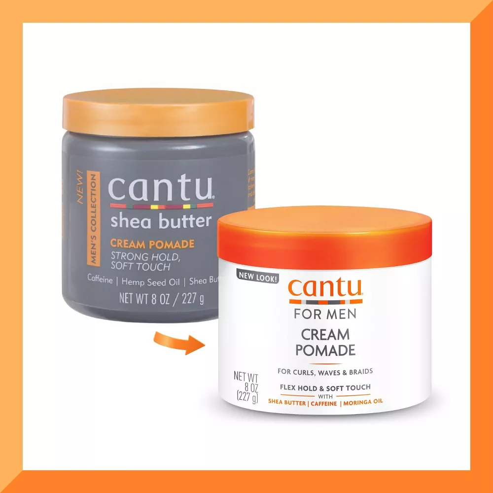 Cantu Shea Butter Mens Collection Cream Pomade, 8 Oz