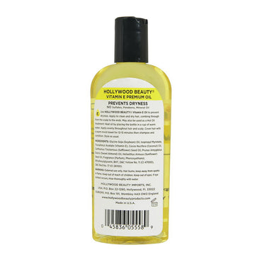 Hollywood Beauty Vitamin E Oil Hair And Skin Oil, 8 Oz