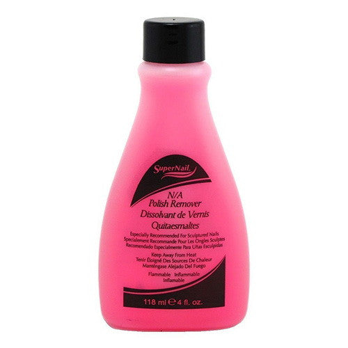 Super Nail Non Abrasive Polish Remover, 4 Oz