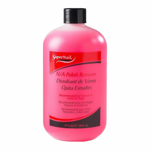 Super Nail Non Abrasive Polish Remover, 16 Oz
