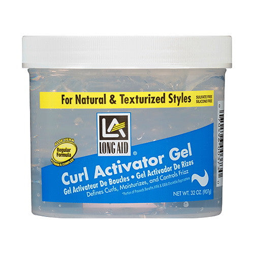 Long Aid Curl Activator Hair Gel, 32 Oz