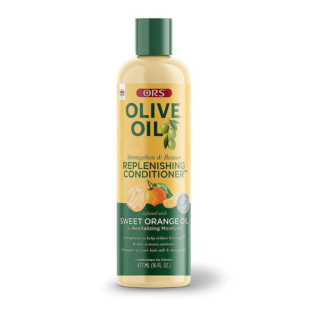 Ors Olive Oil Classics Replenishing Conditioner with Sweet Orange Oil for Revitalizing Moisture, 16 Oz