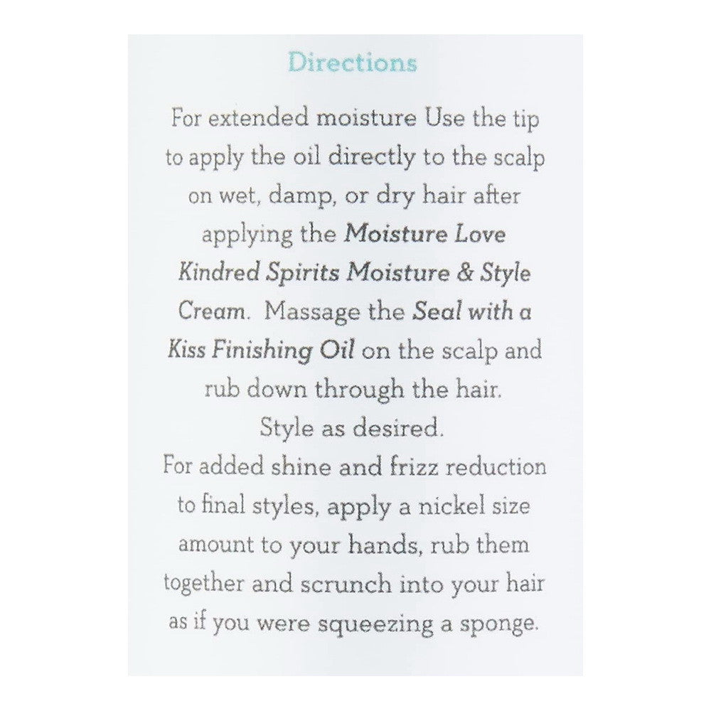 Moisture Love Seal with a Kiss Finishing Oil, 16 Oz
