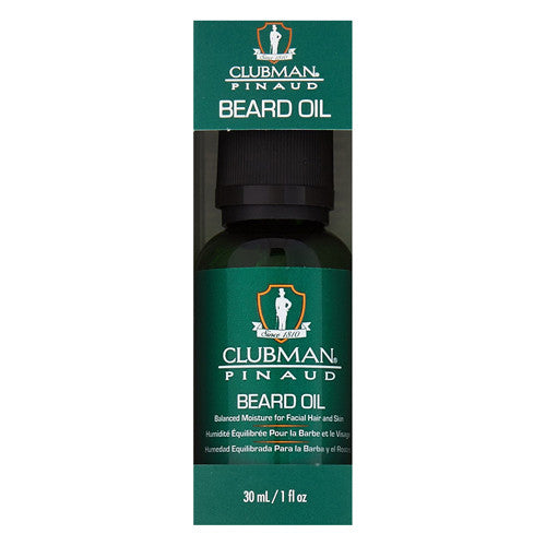Clubman Pinaud Beard Oil Perfect Moisture Balance For Face, 1 Oz