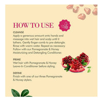 Mielle Organics Pomegranate & Honey Moisturizing and Detangling Shampoo, 12 Oz