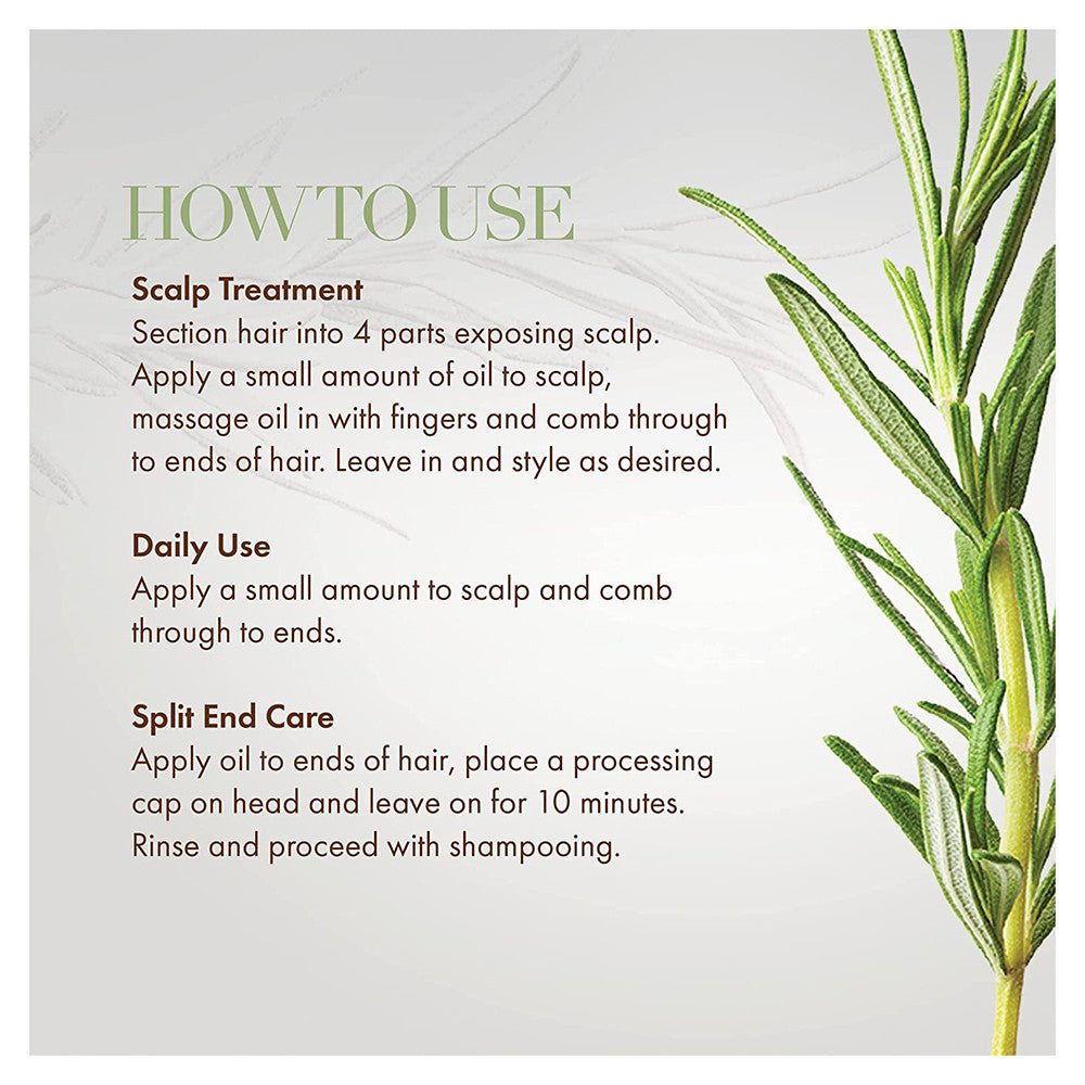 Mielle Organics Rosemary Mint Scalp And Hair Strengthening Oil, 2 Oz