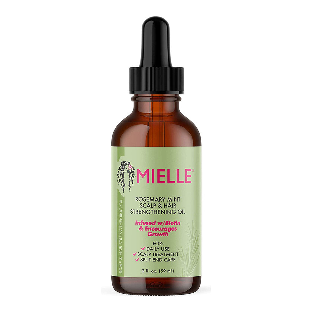 Mielle Organics Rosemary Mint Scalp And Hair Strengthening Oil, 2 Oz