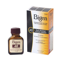 Bigen Permanent Powder Hair Color 48 Dark Chestnut, 1 Ea