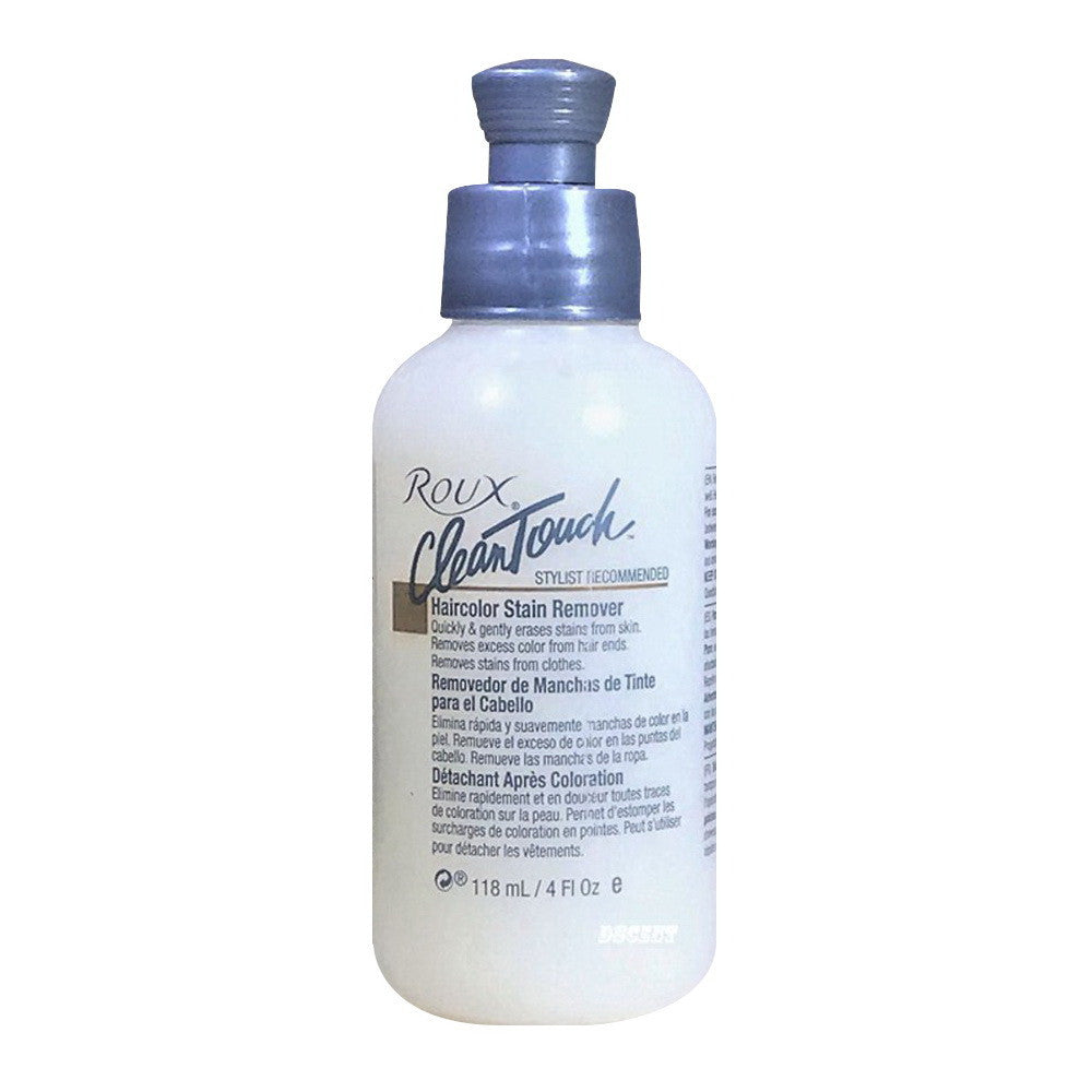 Roux Clean Touch Hair Color Stain Remover Quickly Eraser Tint From Skin, 4 oz
